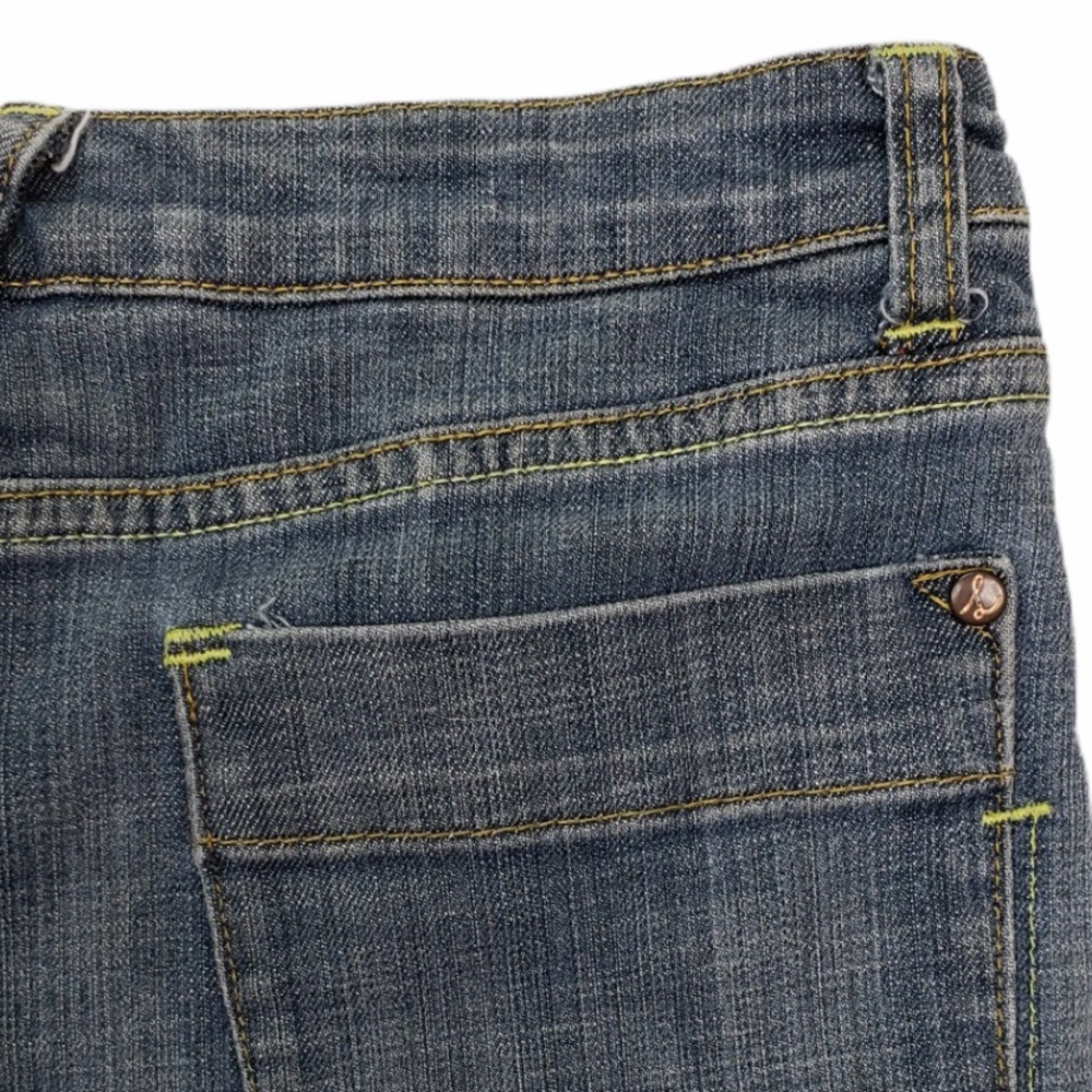 Lola Distressed Denim Jean Skirt - Picture 7 of 8
